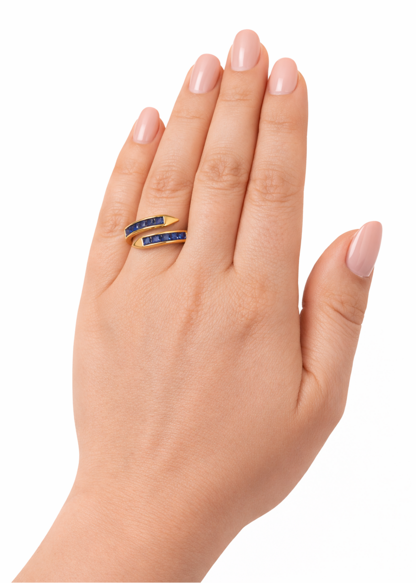 Blue Zircon -925 Sterling Silver