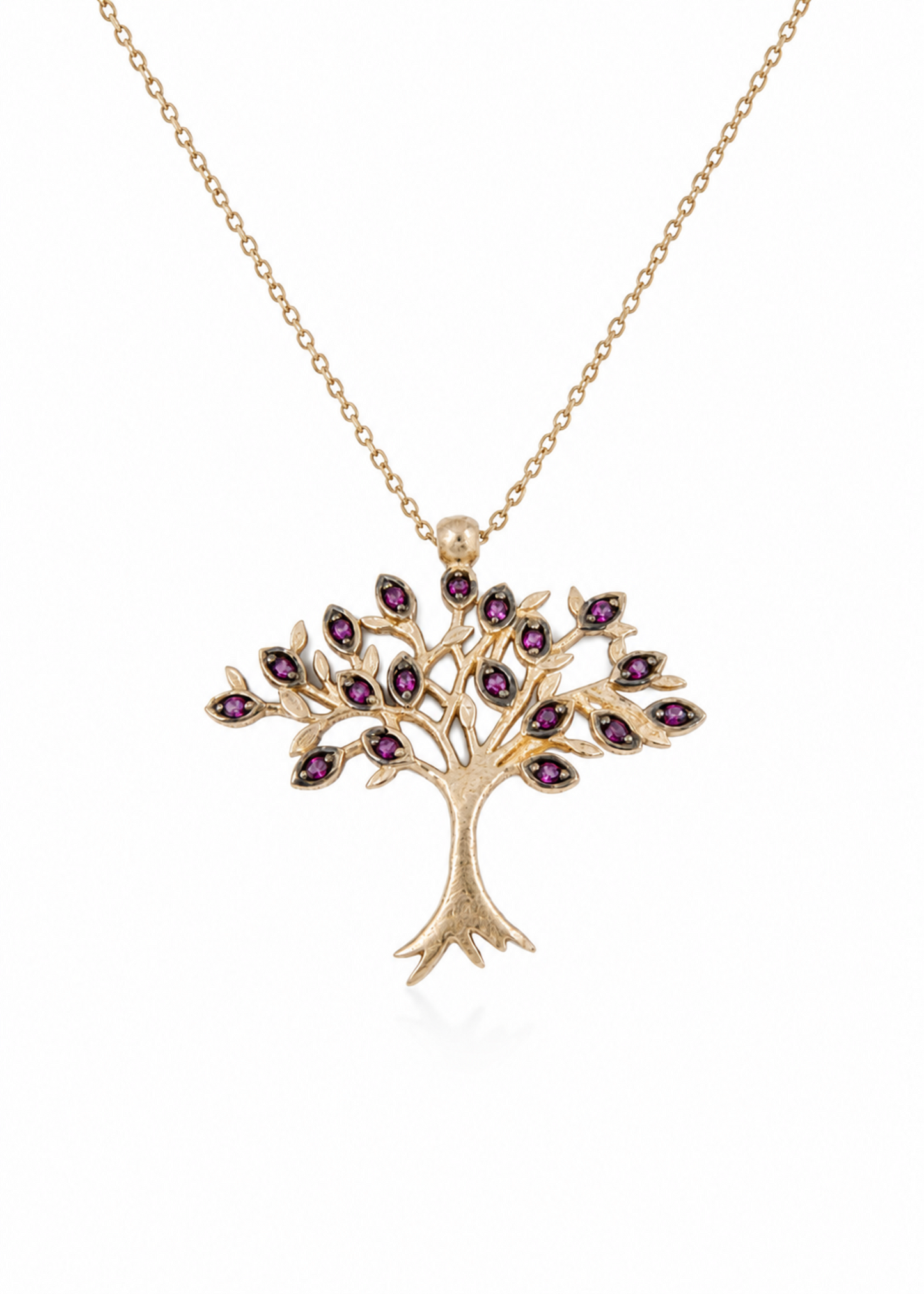 Purple Tree-925 Sterling Silver