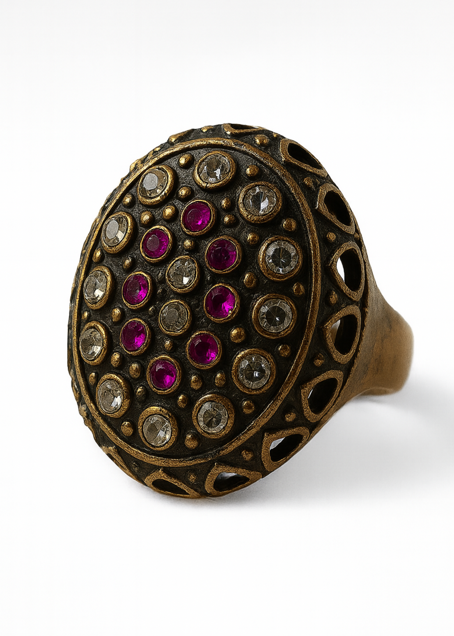 Vintage Garnet-925 Sterling Silver