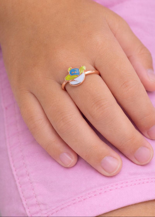 Cute Doll Ring-925 Sterling Silver