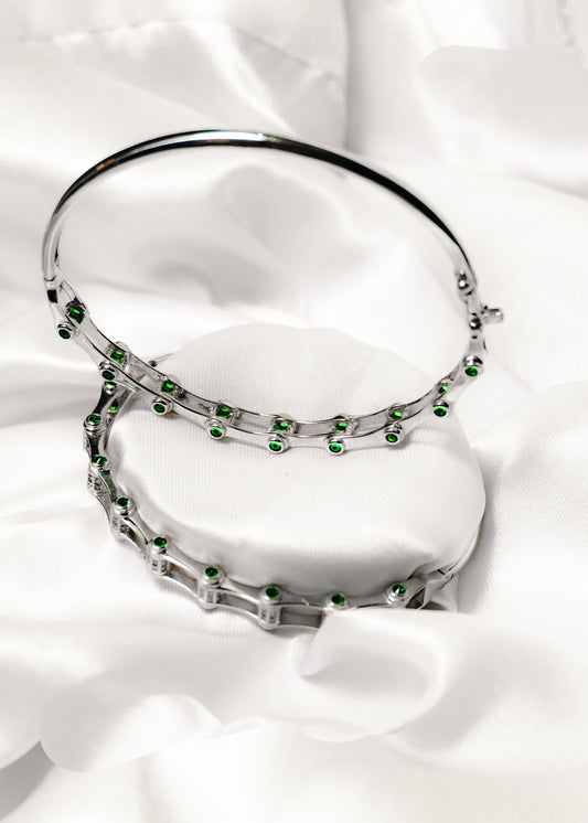 Bangle Duo– 925 Sterling Silver