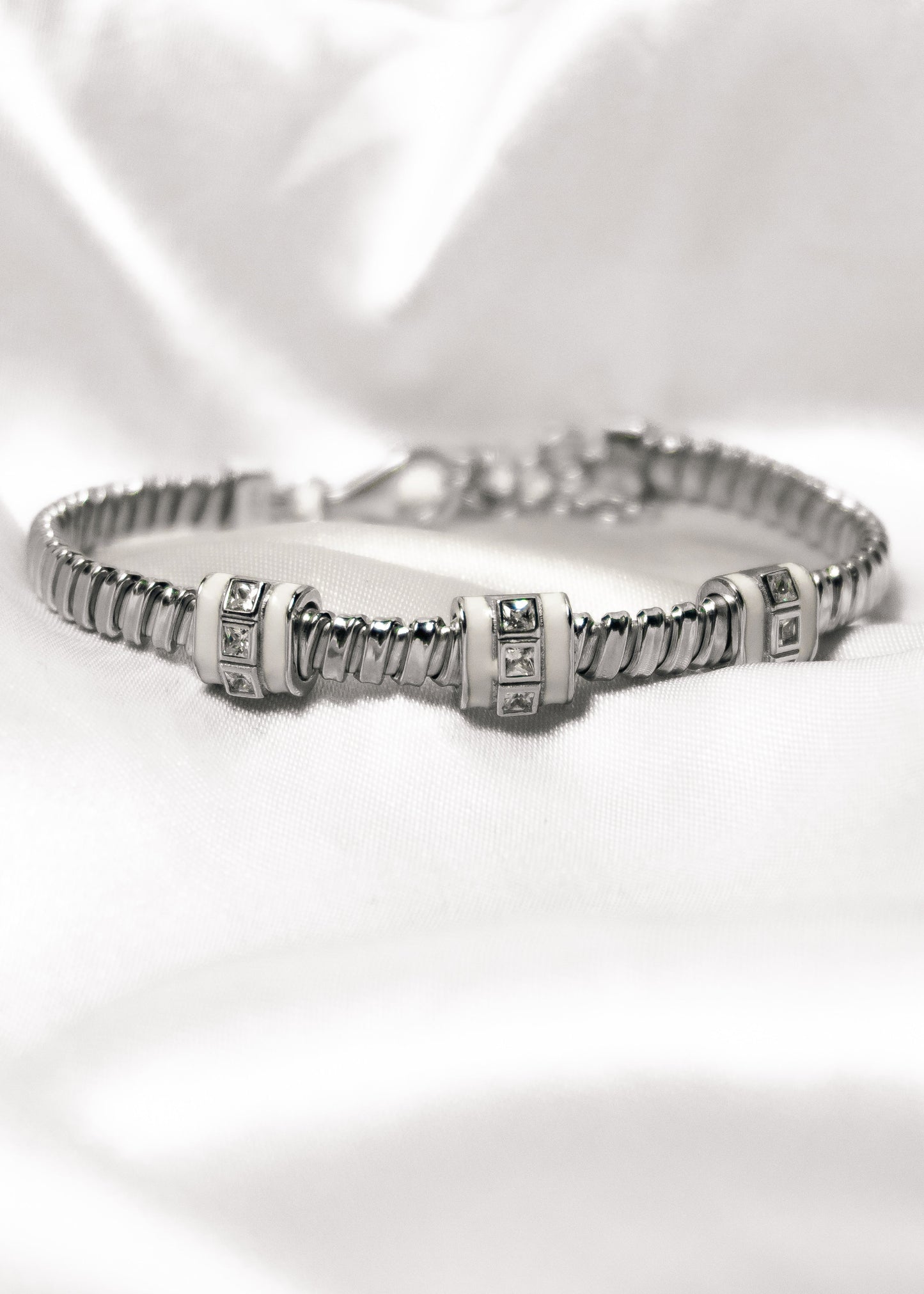Barrel Link– 925 Sterling Silver