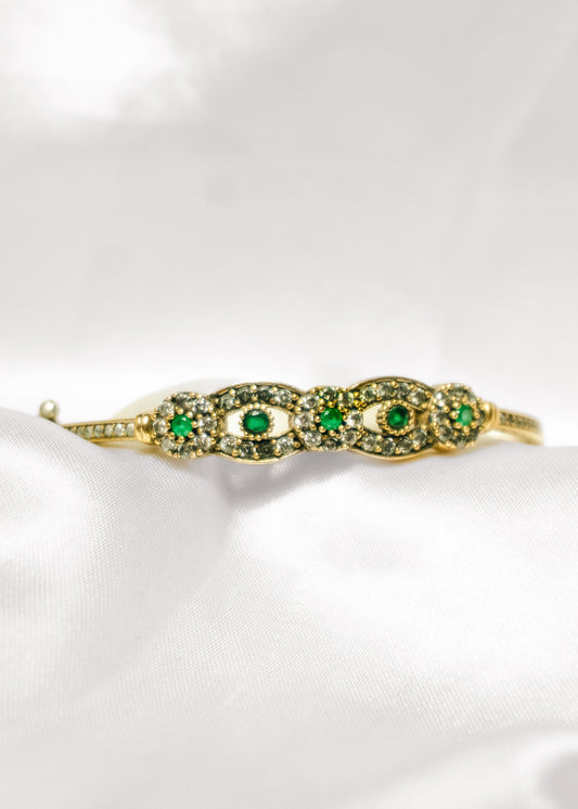 Vintage Emerald-925 Sterling Silver