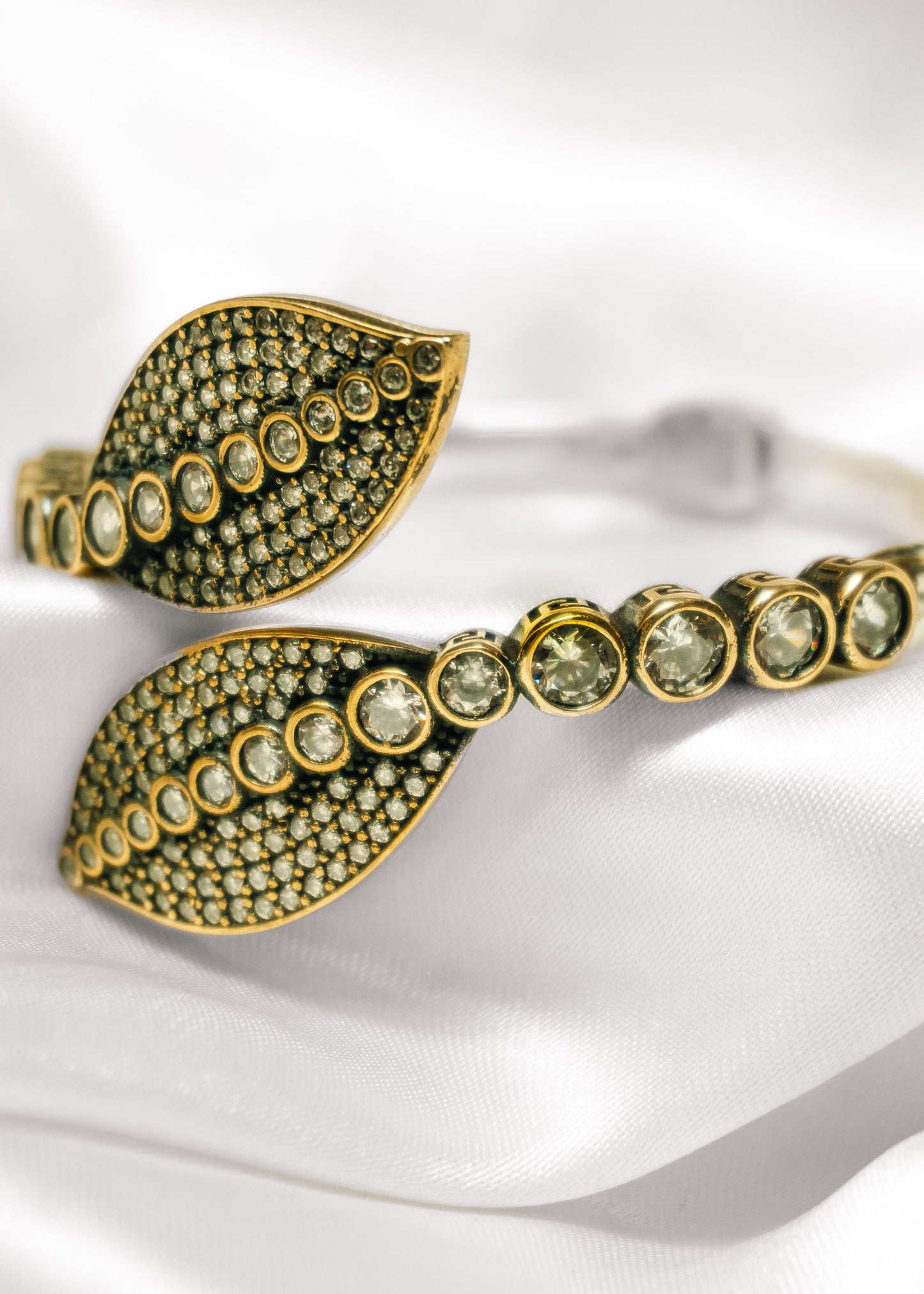 Golden Leaf-925 Sterling Silver