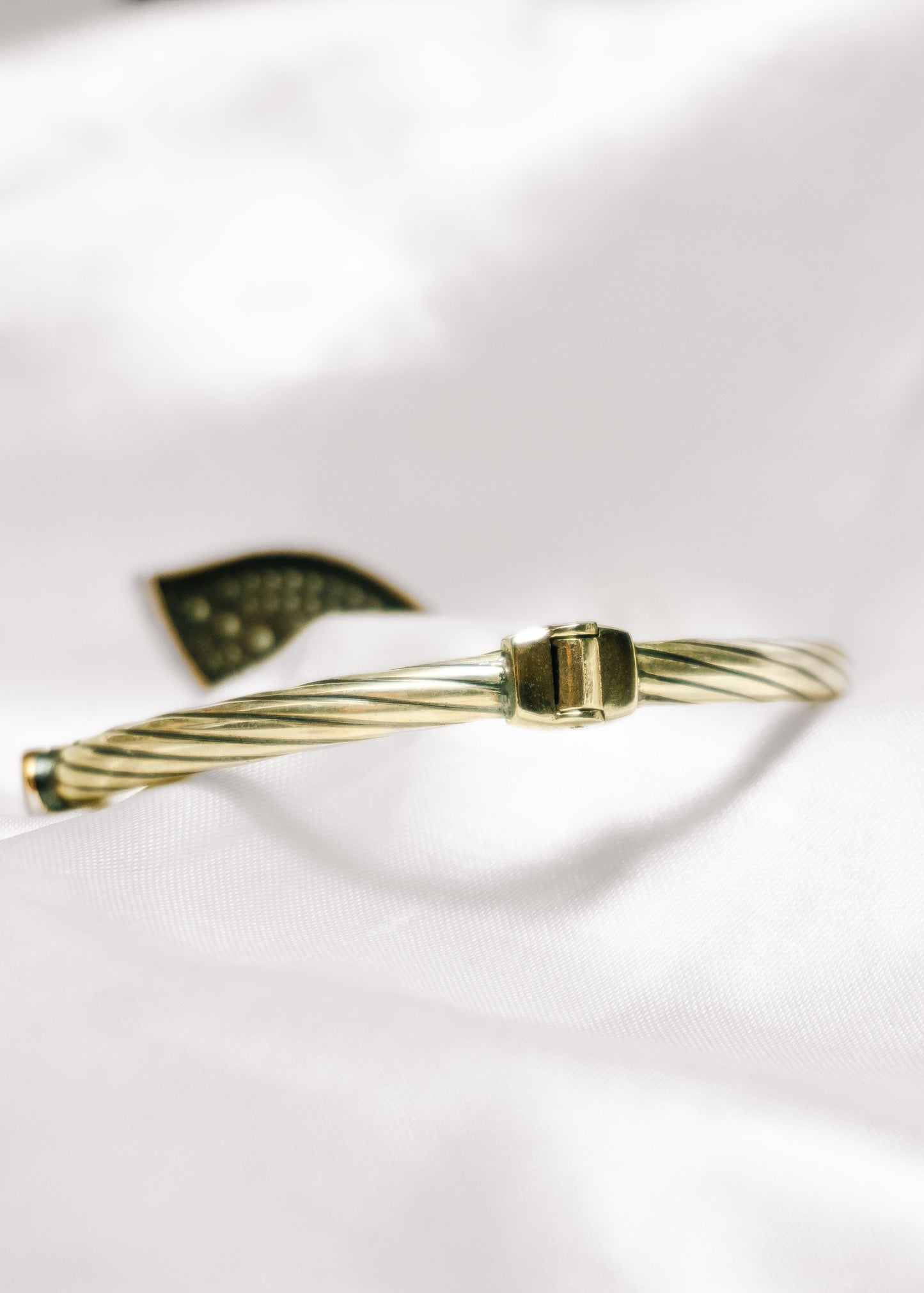 Golden Leaf-925 Sterling Silver