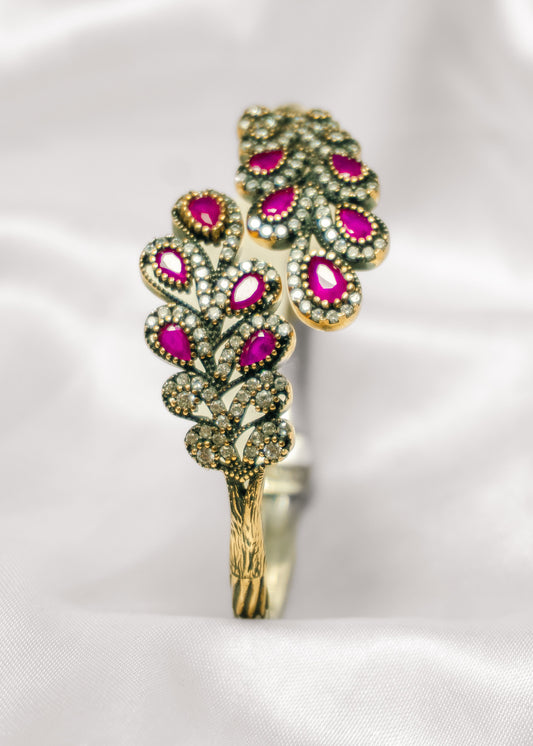 Leaf Motif - 925 Sterling Silver
