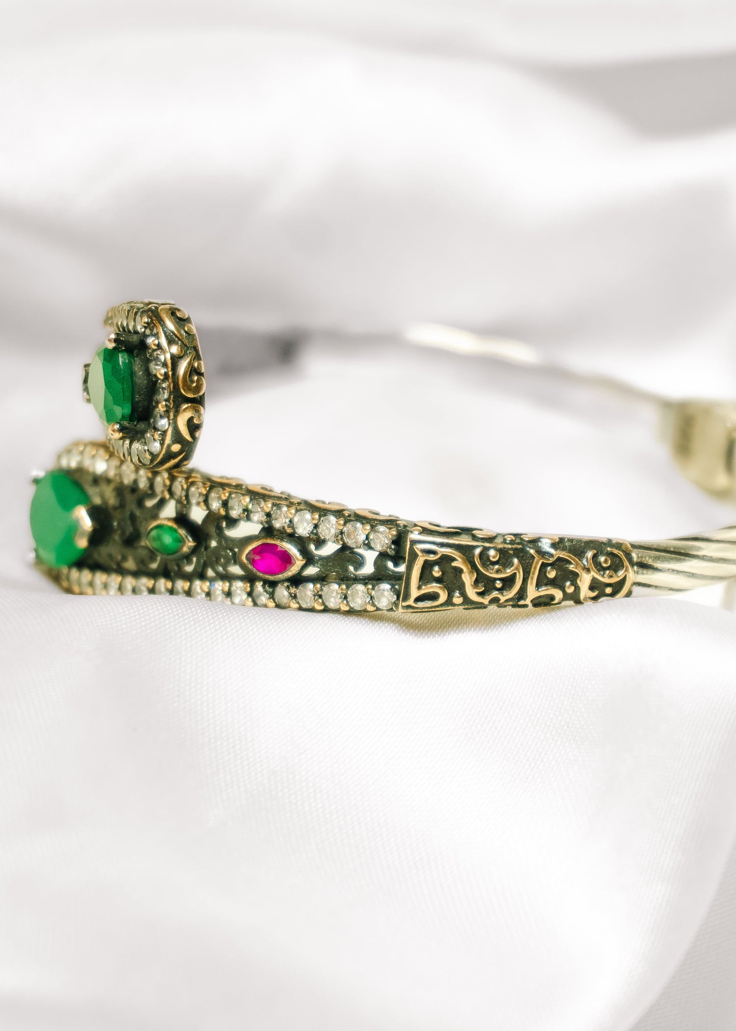 Emerald Heirloom-925 Sterling Silver