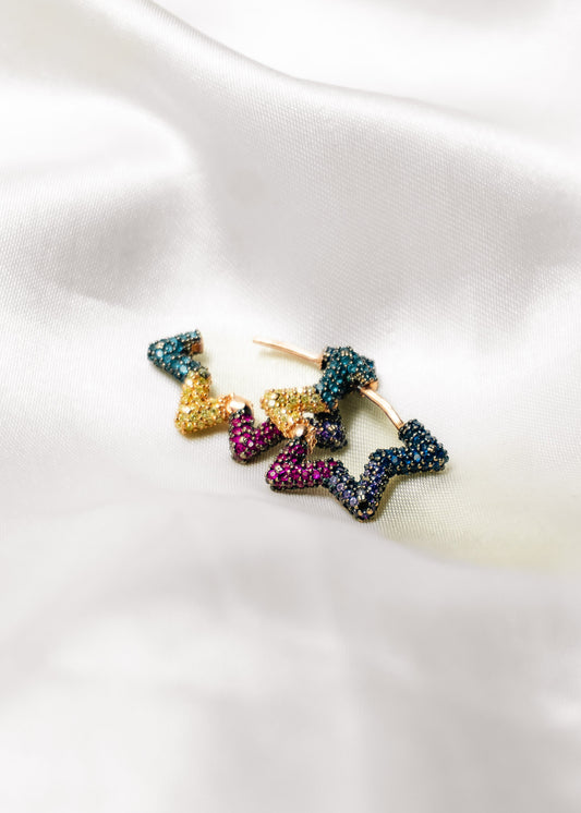 Celestial Hoop-925 Sterling Silver