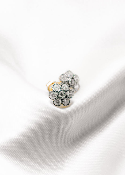 Floral Studs-925 Sterling Silver