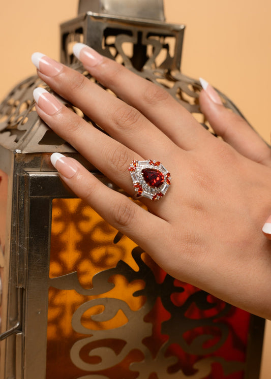 Noor Ring-925 Sterling Silver