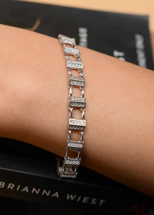 Urban Link Bracelet- 925 Sterling Silver