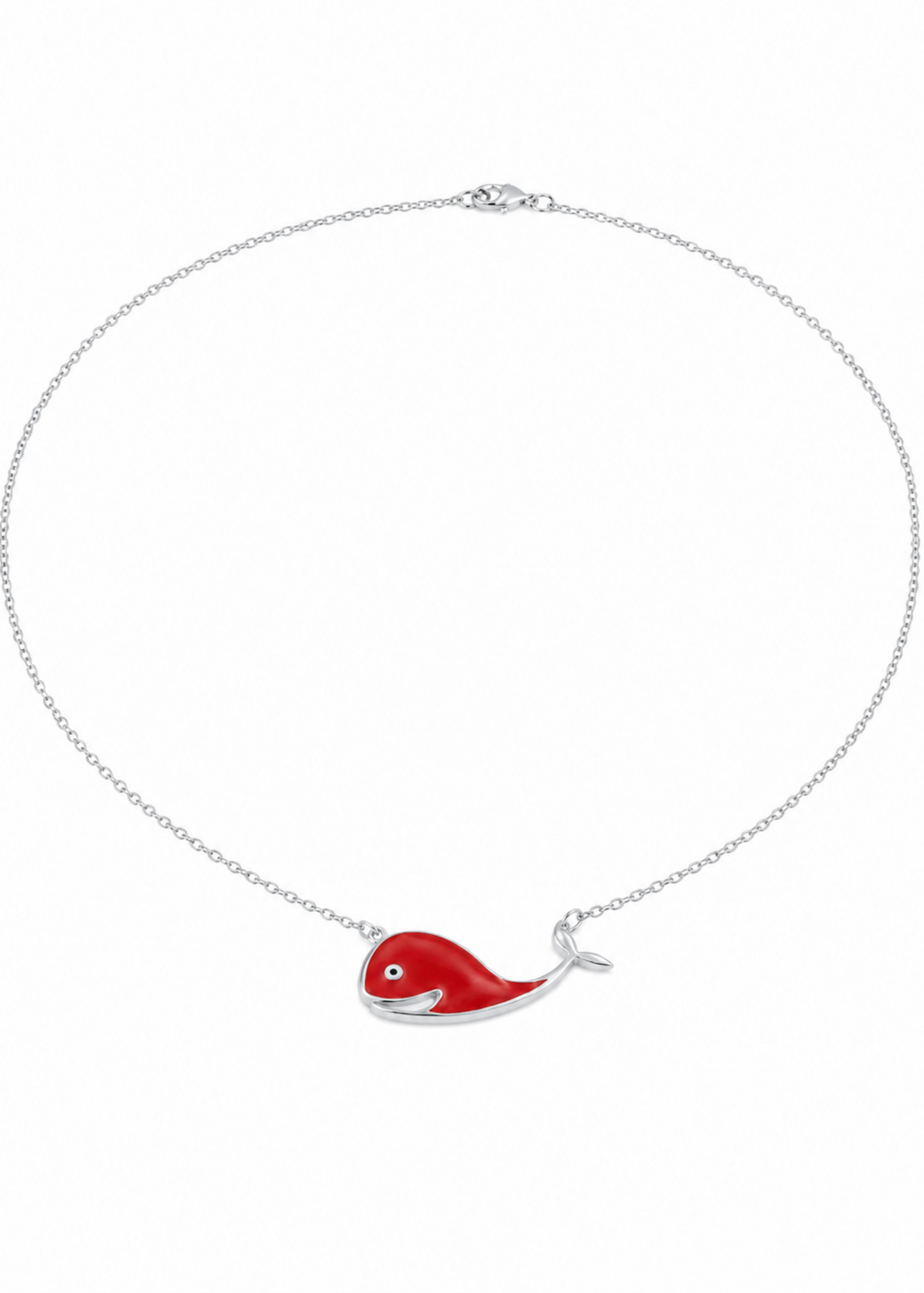 Red Whale-925 Sterling Silver