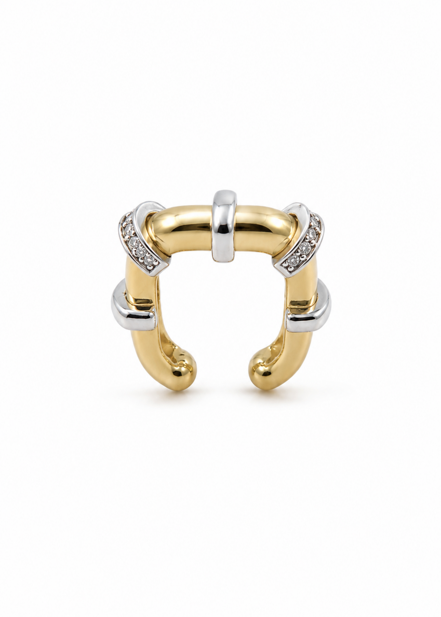 Two-Tone-925 Sterling Silver