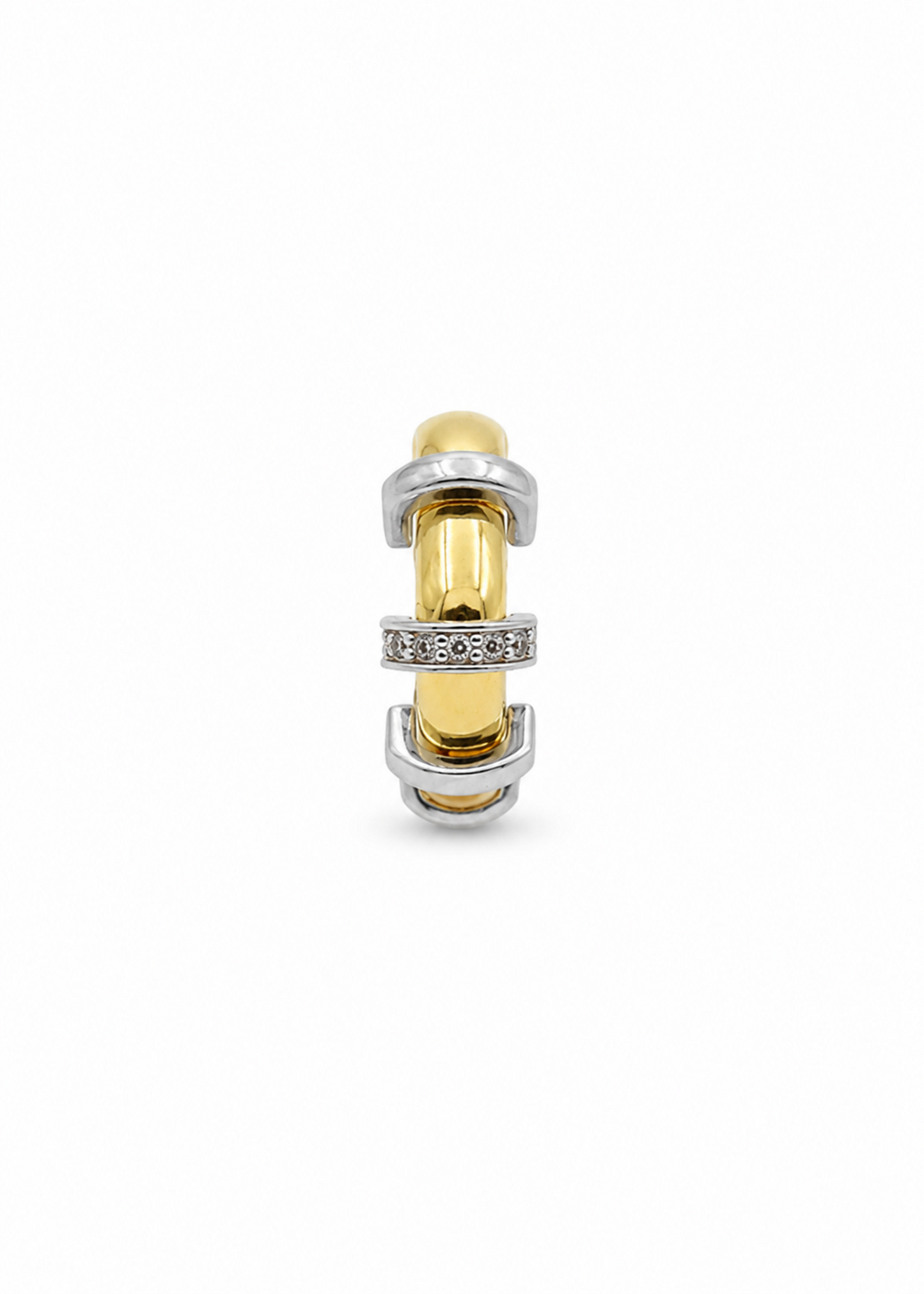 Two-Tone-925 Sterling Silver