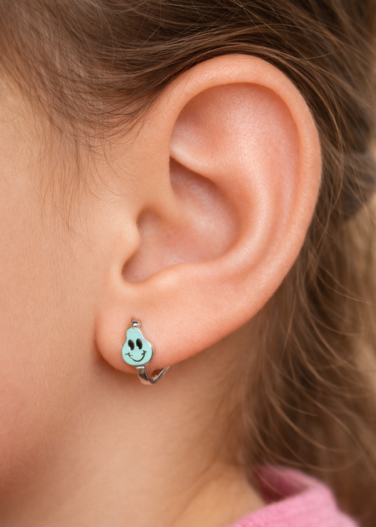 Happy Pear-925 Sterling Silver