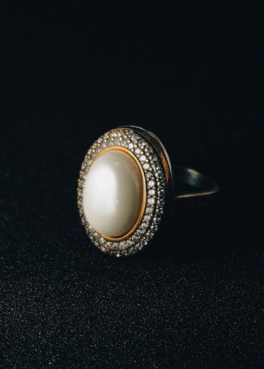 Antique Pearl-925 Sterling Silver