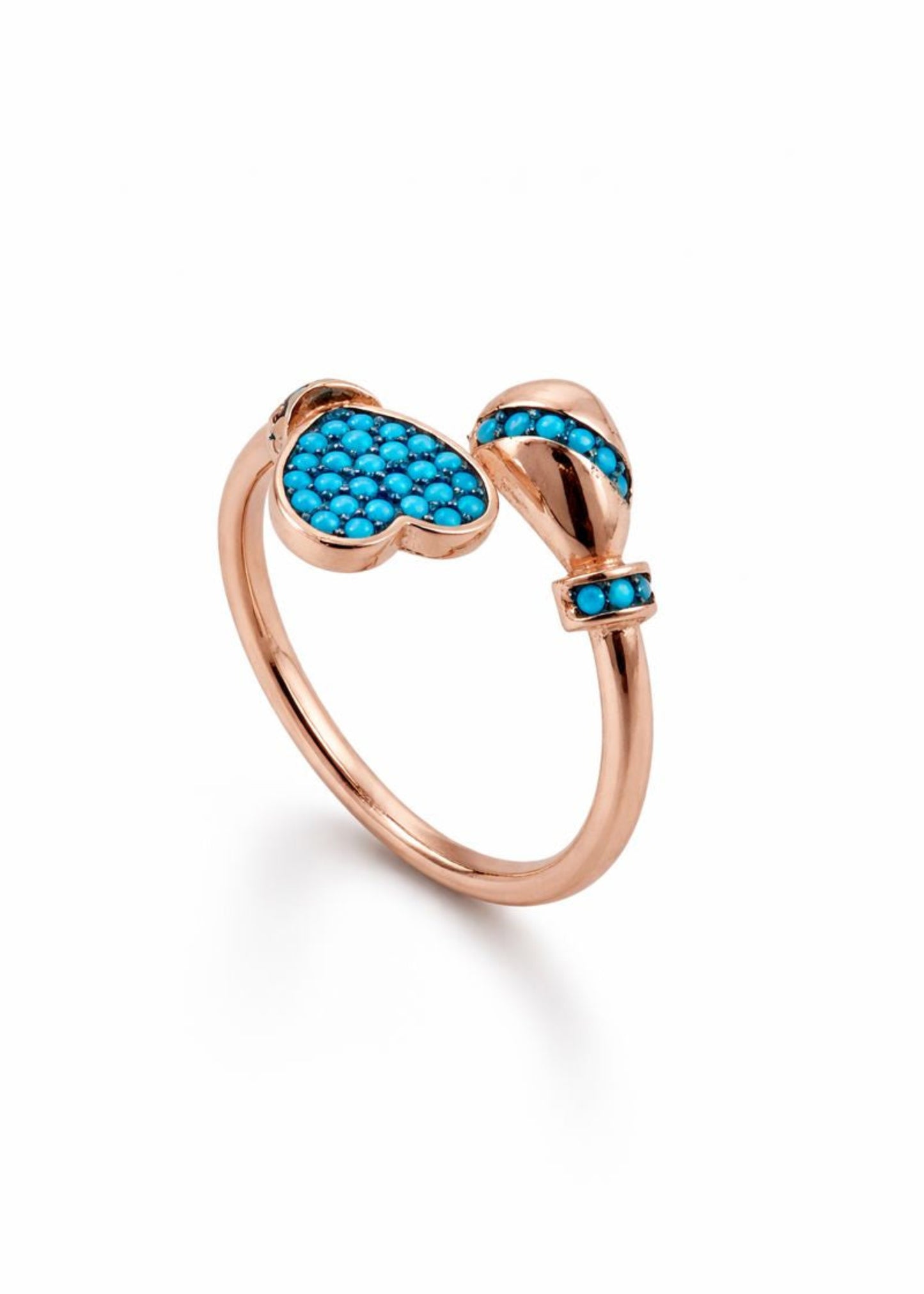 Turquoise Heart-925 Sterlıng Sılver