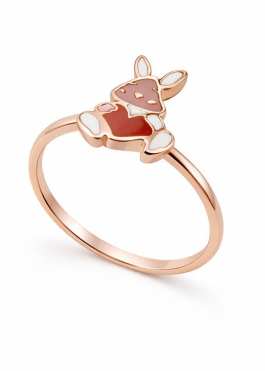 Red Bunny-925 Sterling Silver