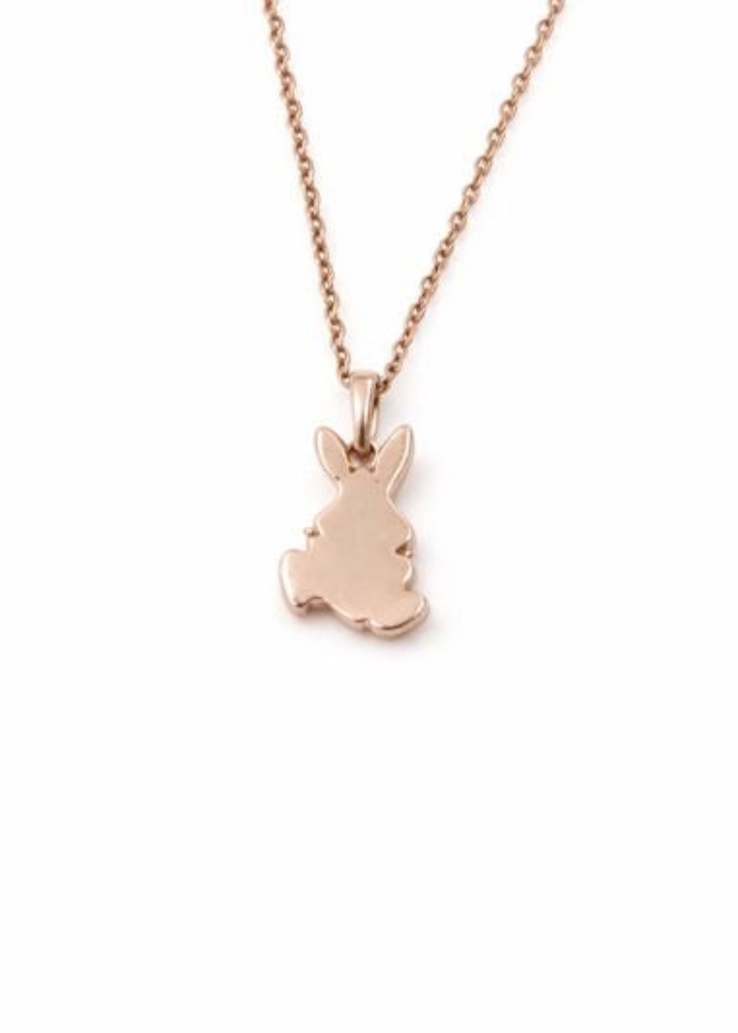 Red Bunny Pendant-925 Sterling Silver