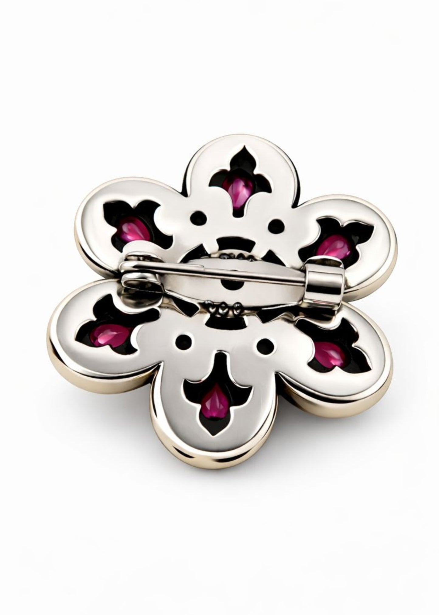 Ruby Blossom-925 Sterling Silver
