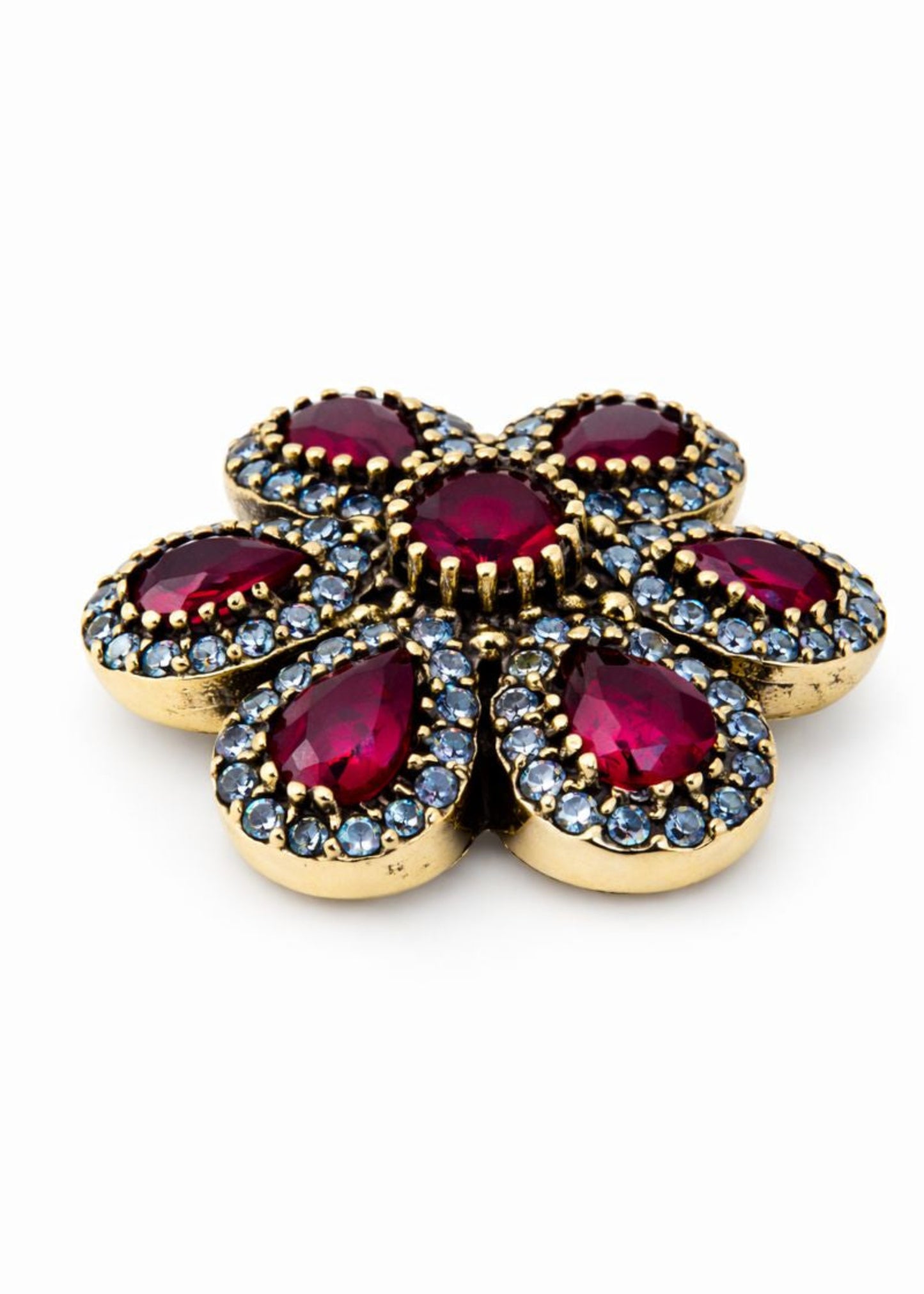 Ruby Blossom-925 Sterling Silver