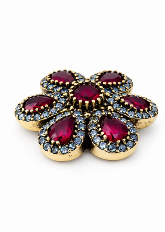 Ruby Blossom-925 Sterling Silver