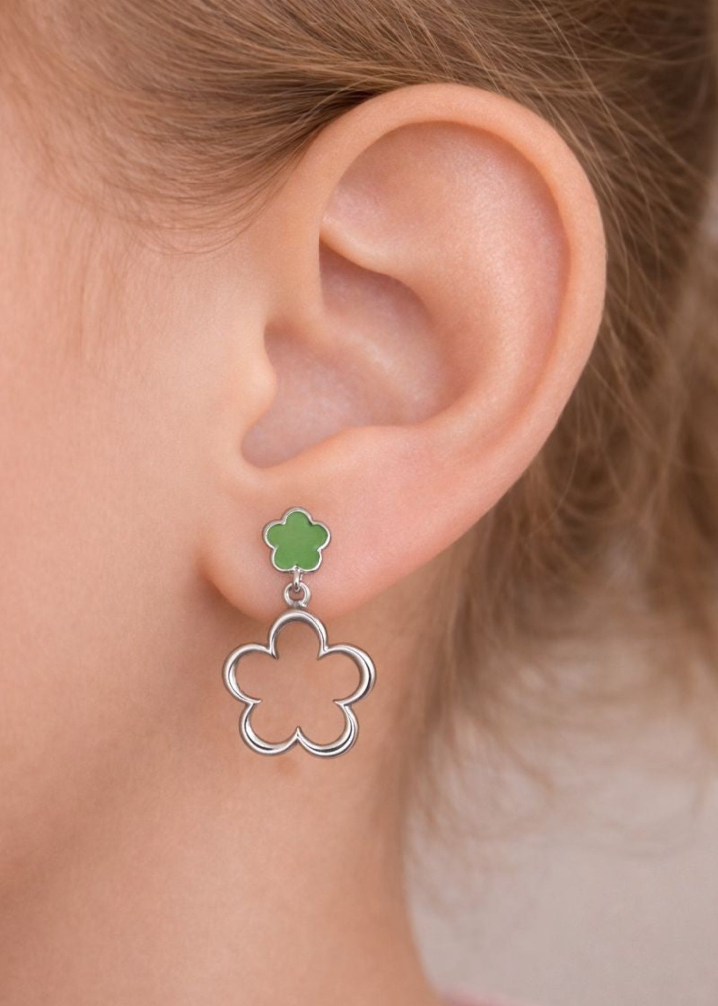 Clover Bloom-925 Sterling Silver