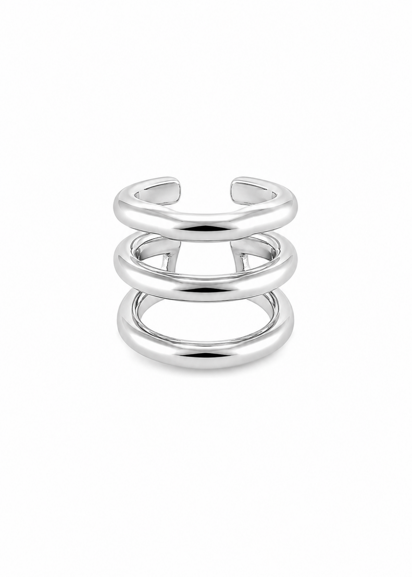 Triple Wave-925 Sterling Silver