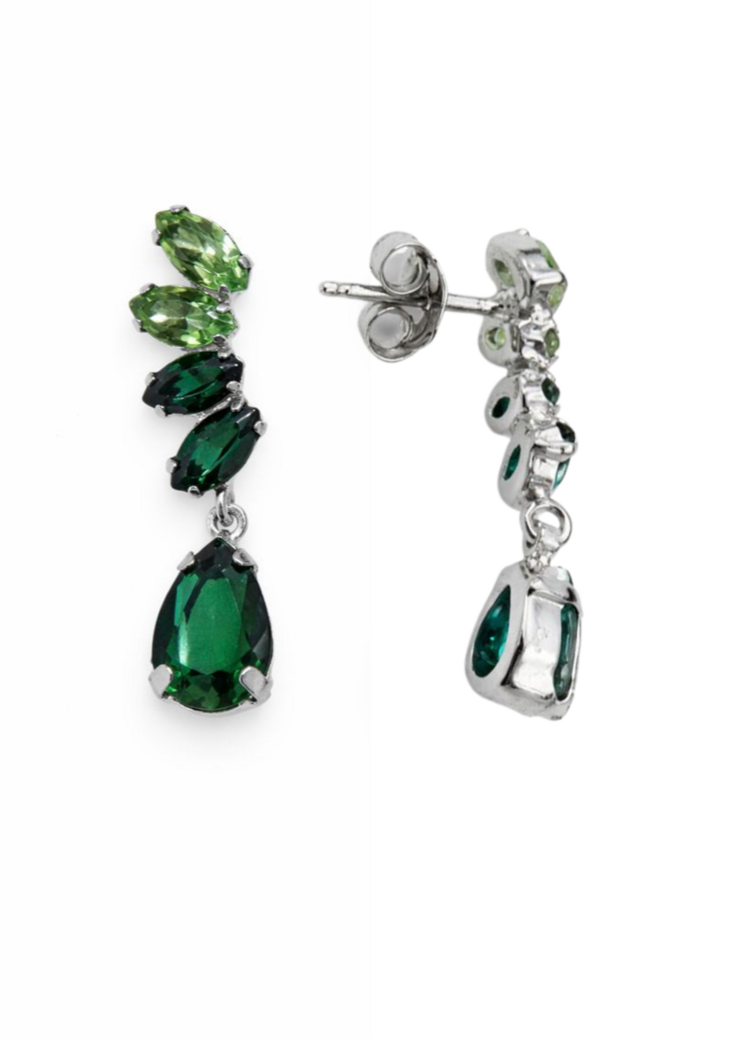 Emerald Cascade-925 Sterling Silver