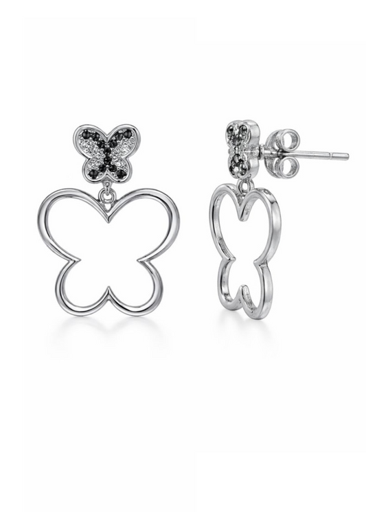 Butterfly Heart-925 Sterling Silver