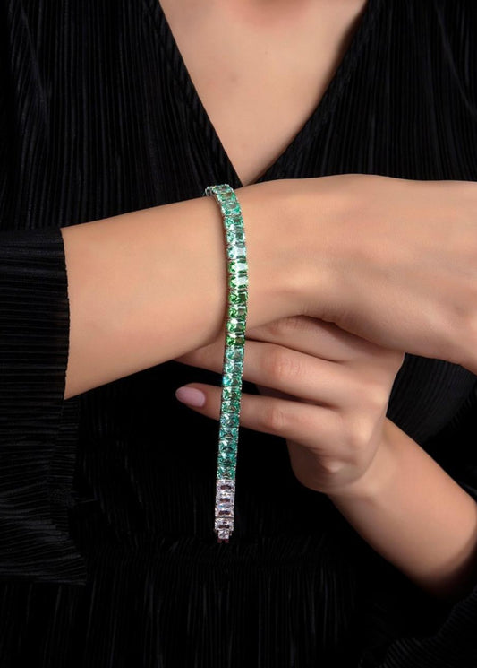 Emerald Éclat-925 Sterling Silver