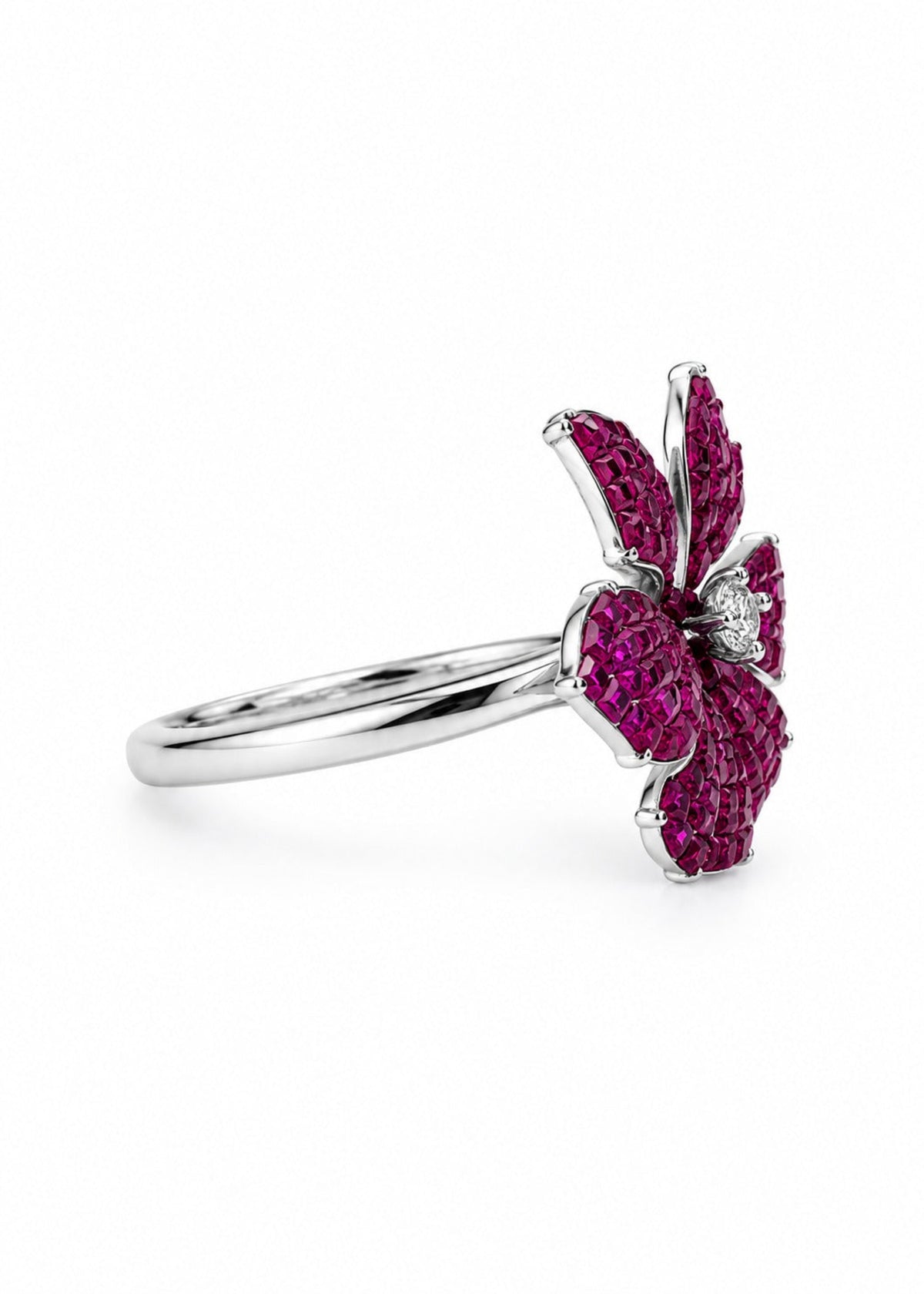 Ruby Bloom-925 Sterling Silver