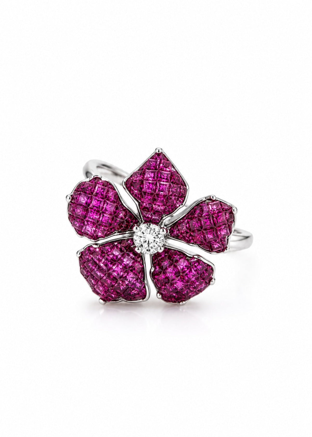 Ruby Bloom-925 Sterling Silver