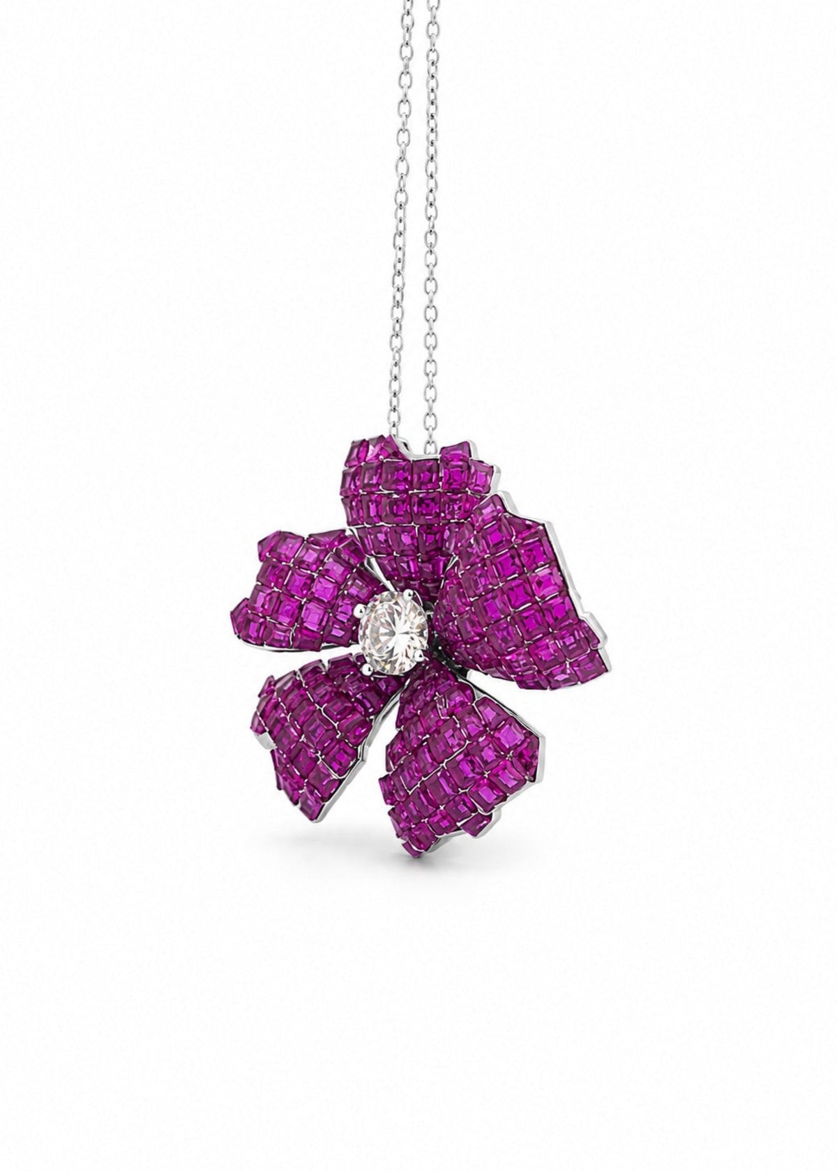 Ruby Bloom-925 Sterling Silver