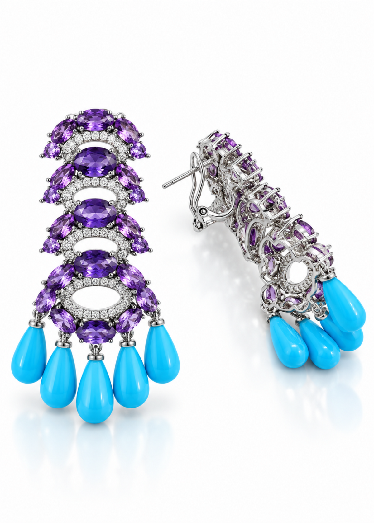 Cascade Drop-925 Sterling Silver