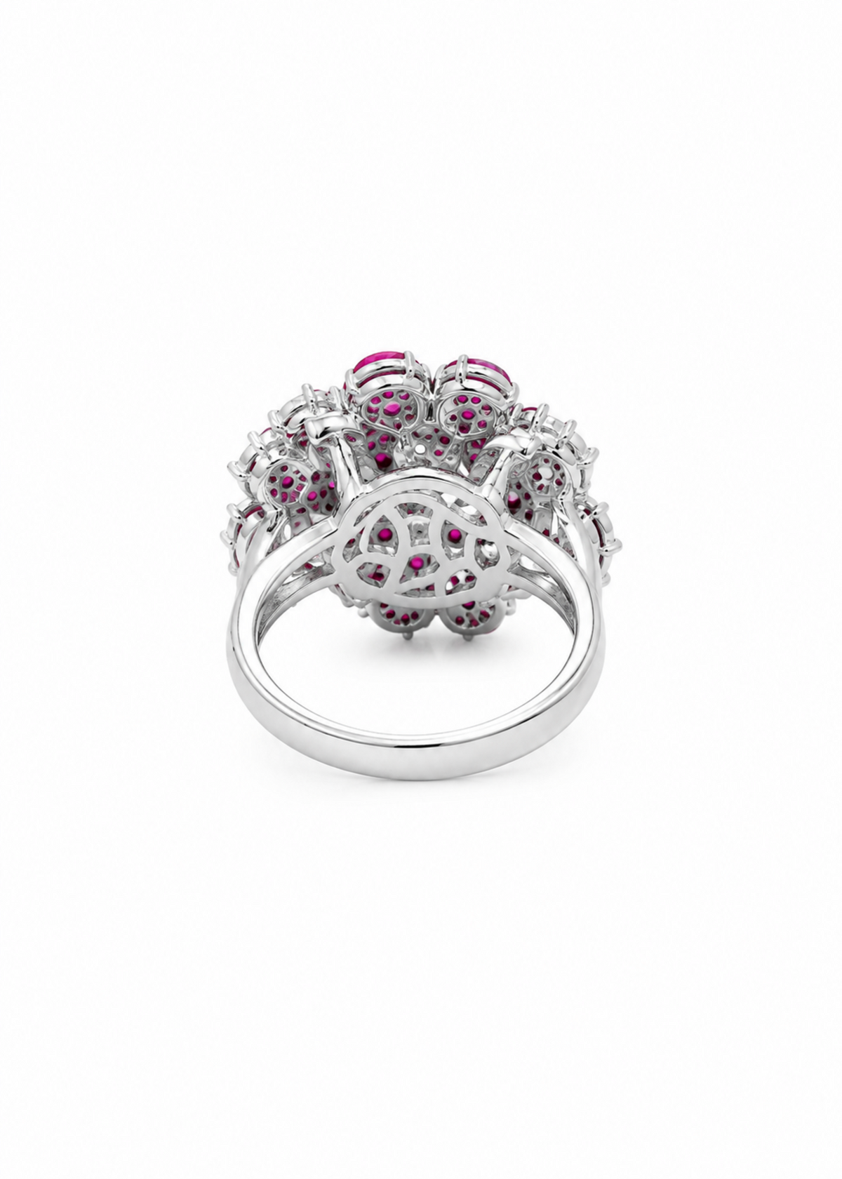 Ruby Garden-925 Sterling Silver