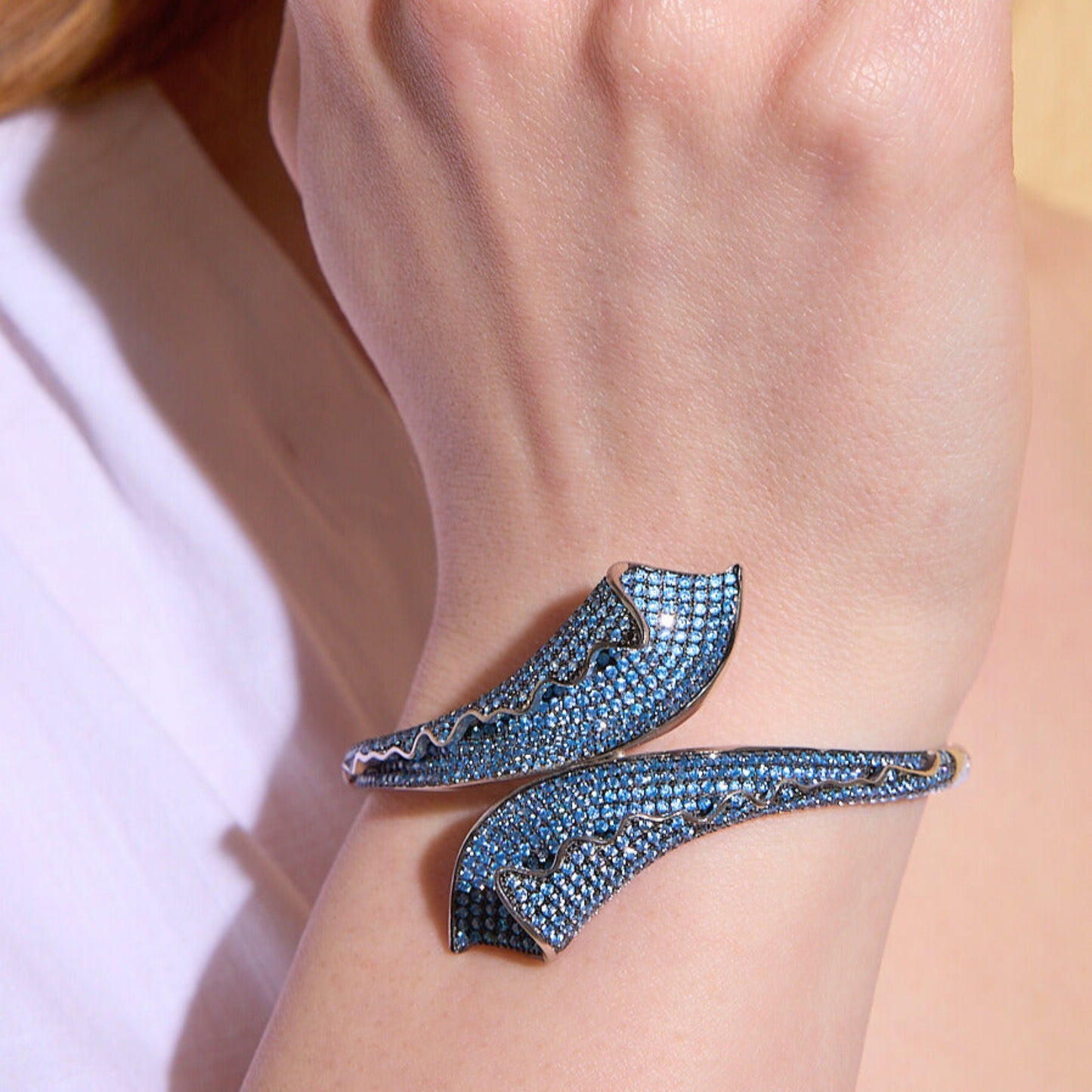 Blue Whisper-925 Sterling Silver.
