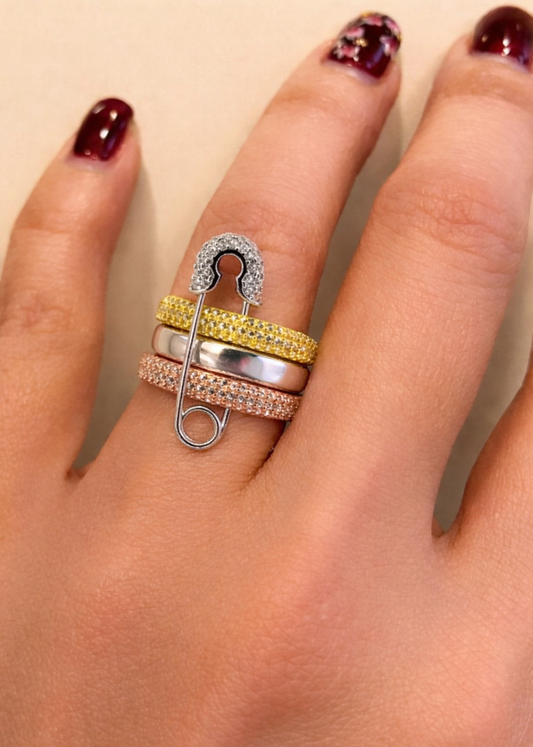 Aurora Trinity-925 Sterling Silver