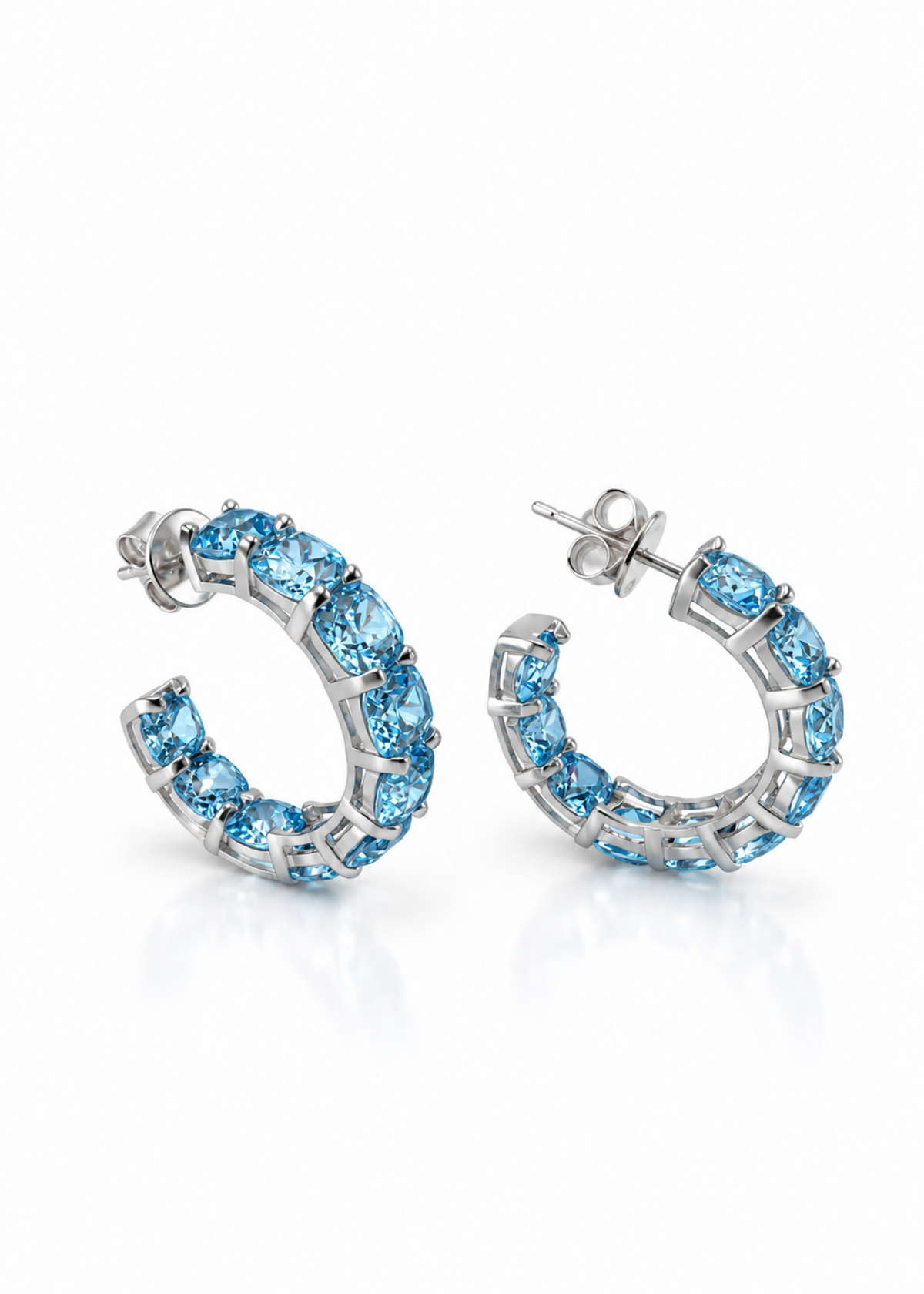 Éclat Hoop-925 Sterling Silver
