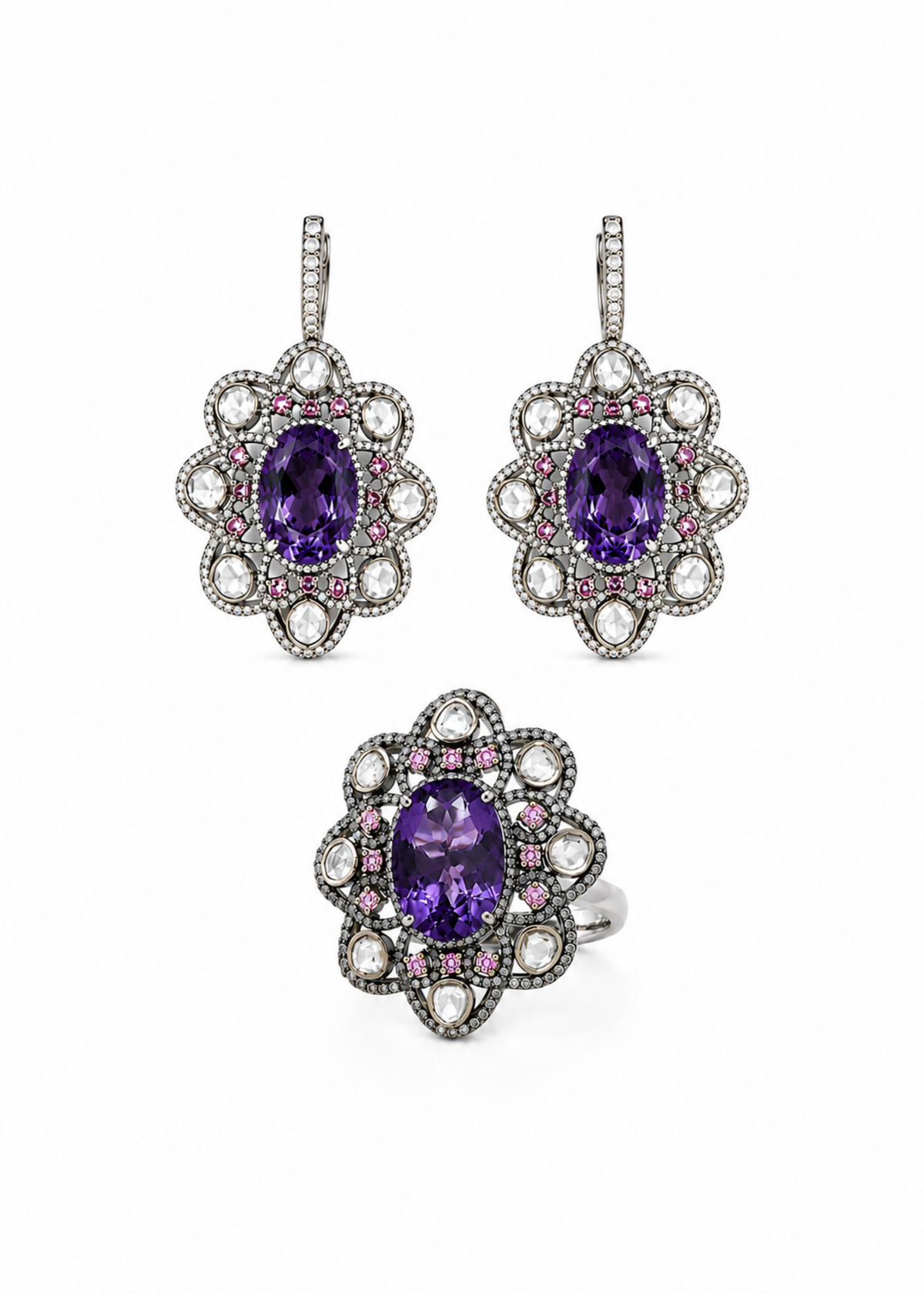 Amara Amethyst-925 sterling Silver