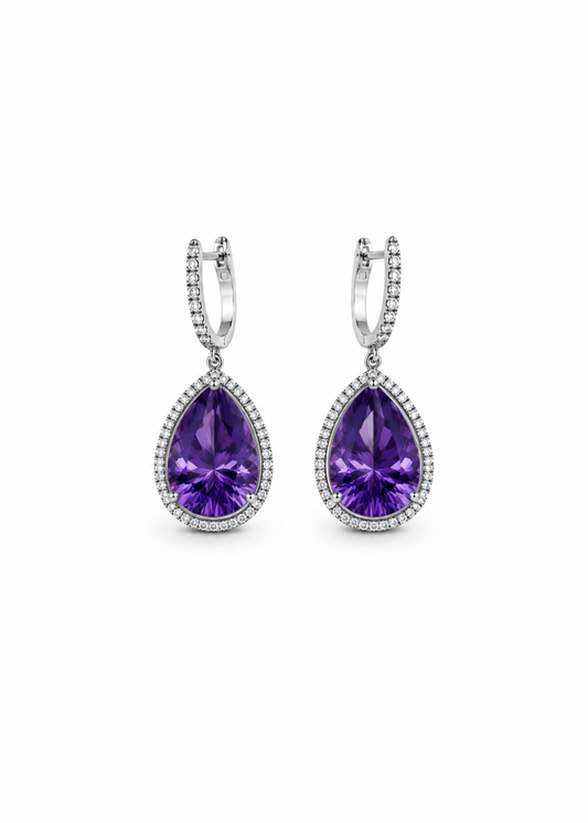 Amara Amethyst -925 Sterling Silver