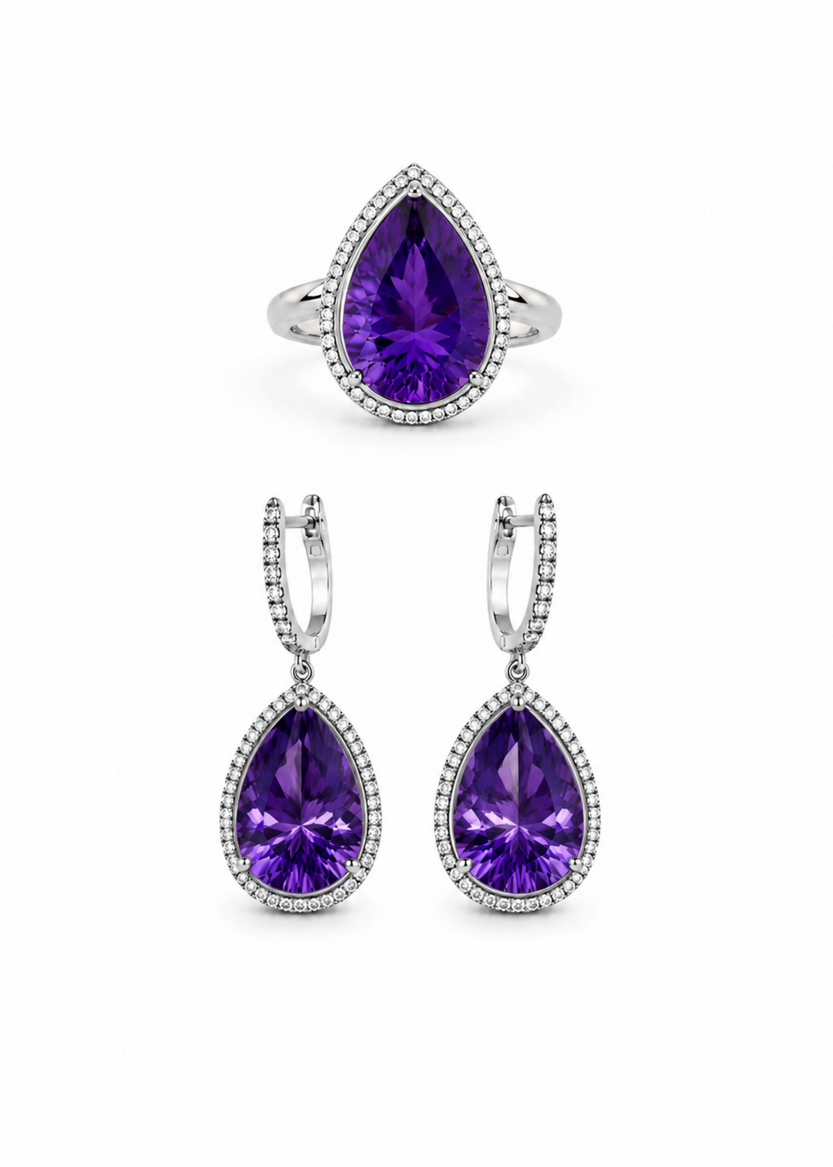 Amara Amethyst -925 Sterling Silver