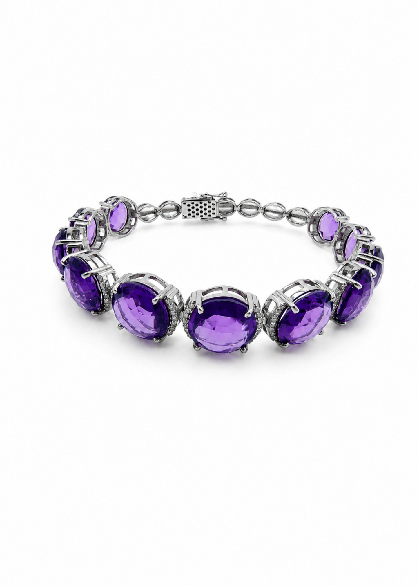 Royal Amethyst Victorian Jewellery Set
