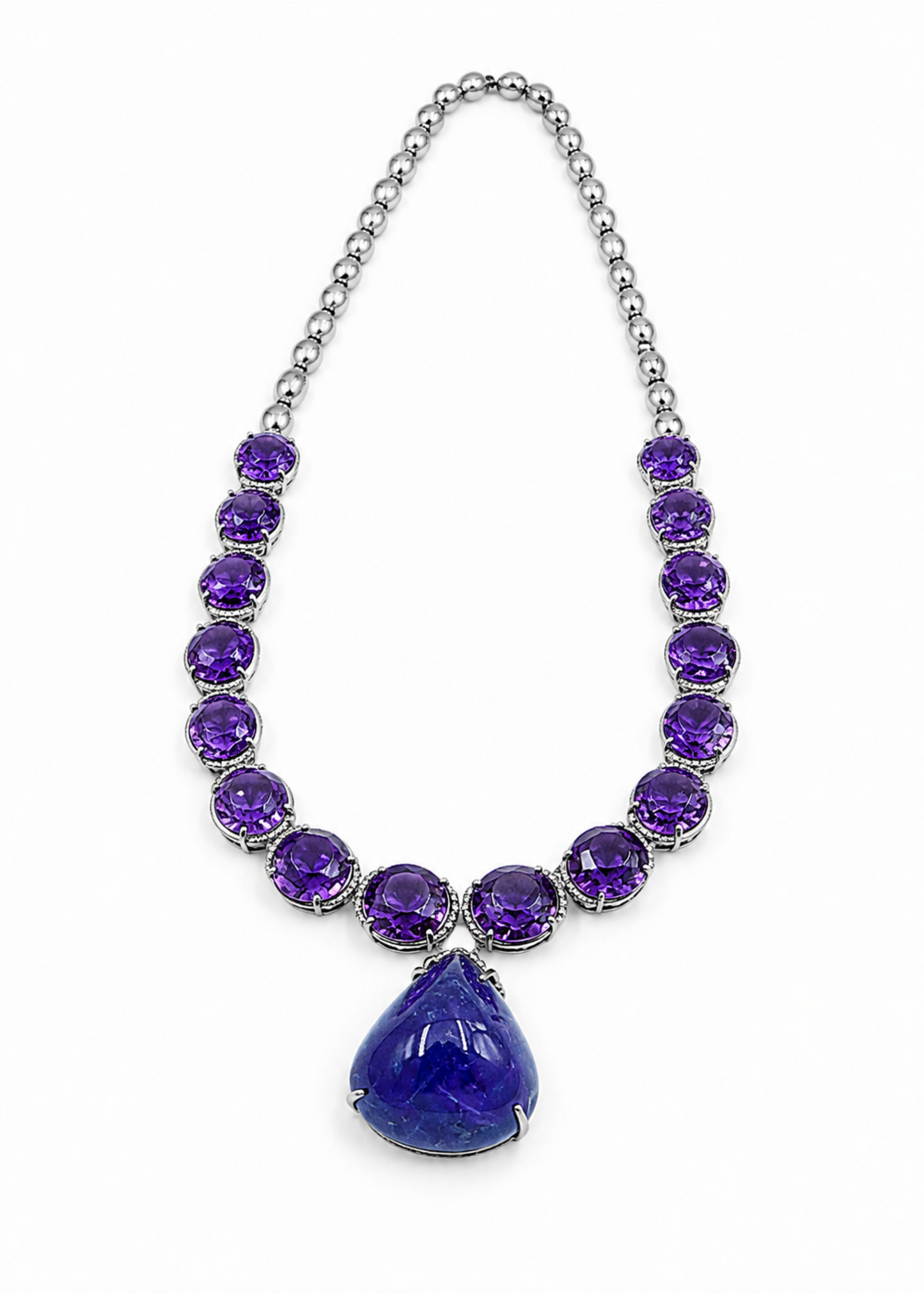 Royal Amethyst Victorian Jewellery Set