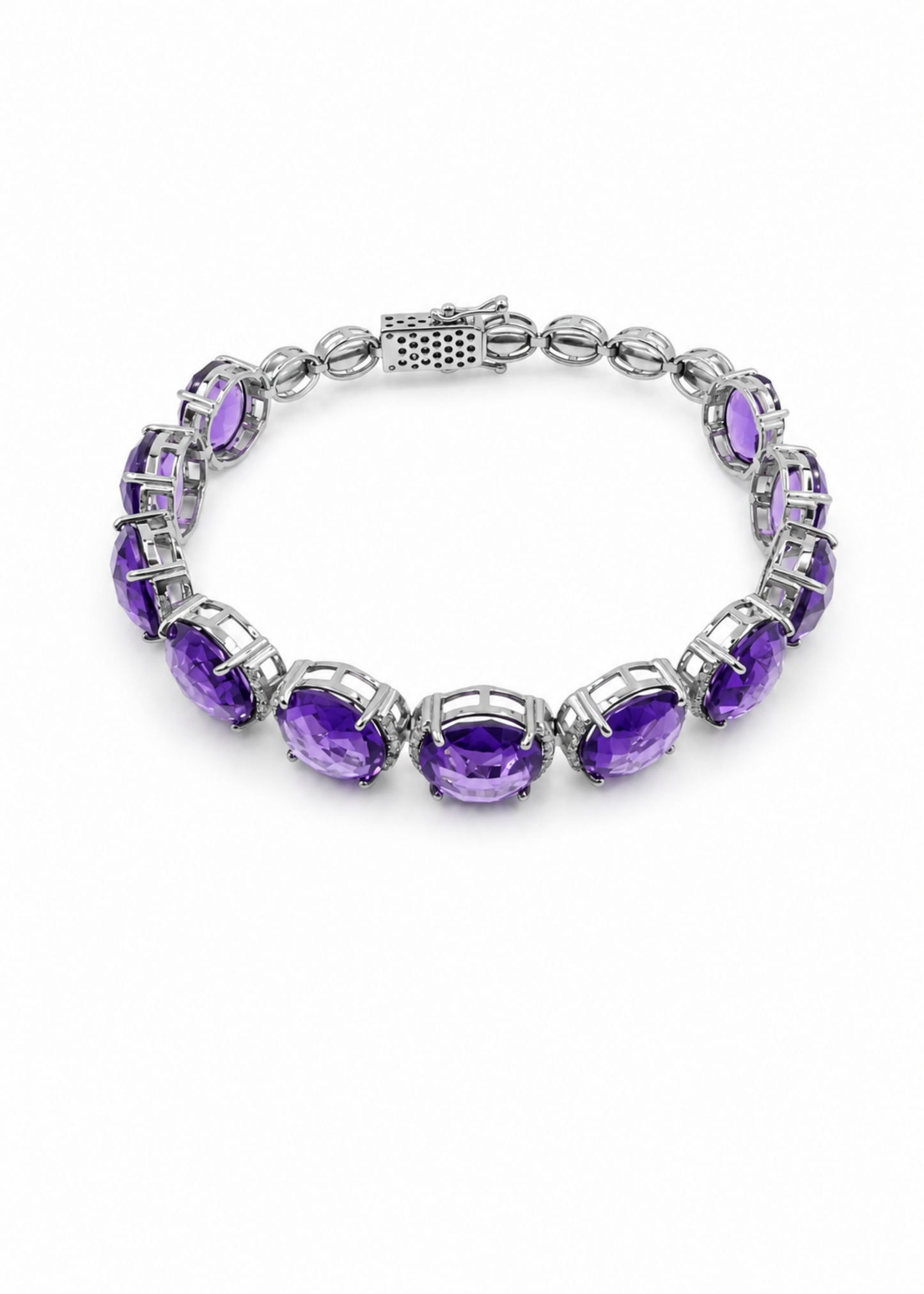 Royal Amethyst Victorian Jewellery Set