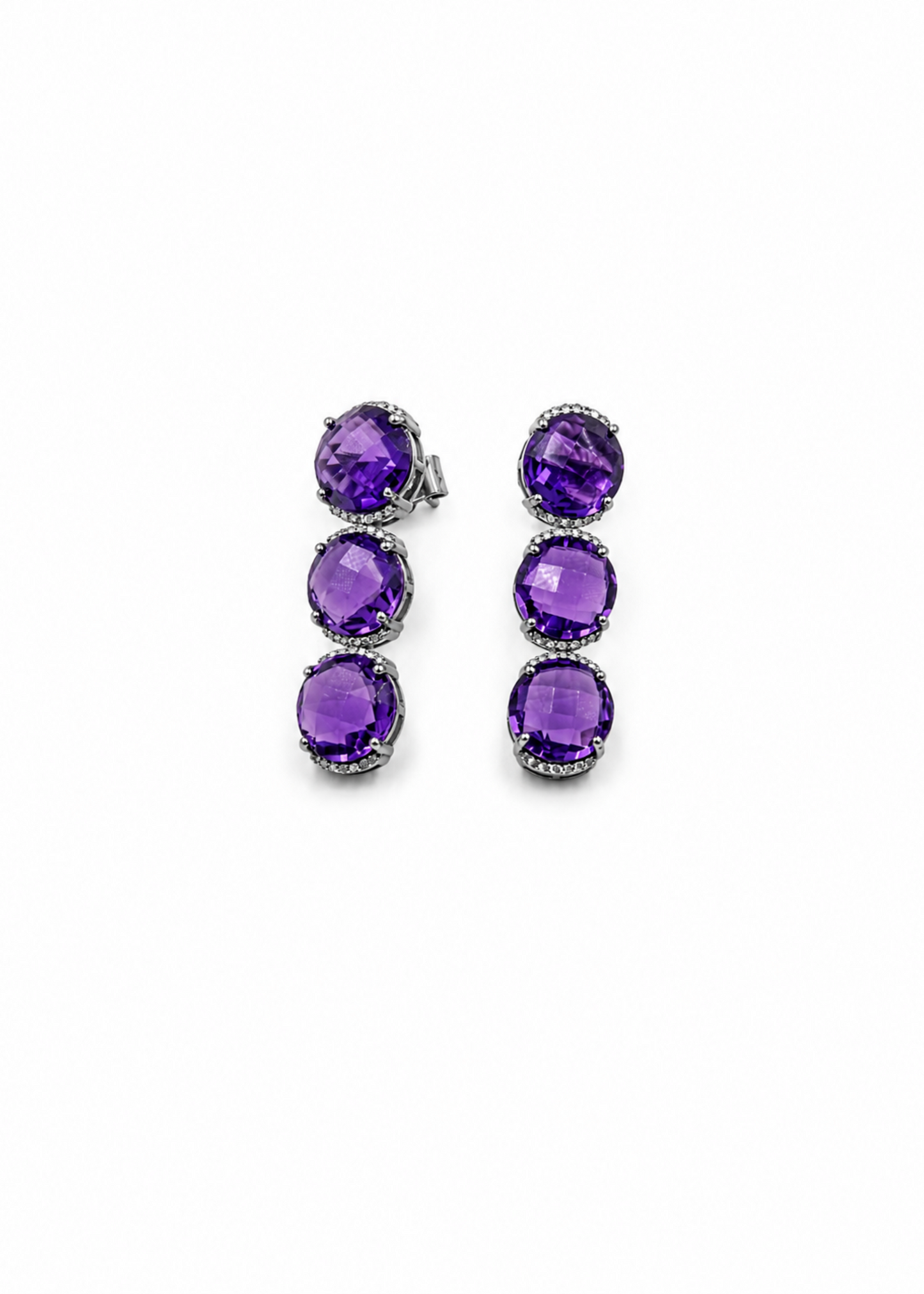 Royal Amethyst Victorian Jewellery Set