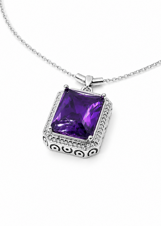 Royal Amethyst-925 Sterling Silver