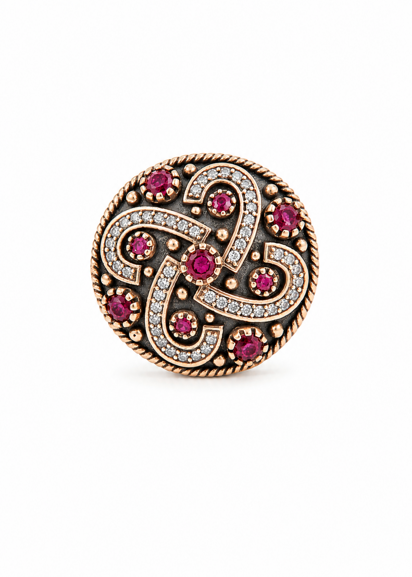 Ruby Ottoman-925 Sterling Silver