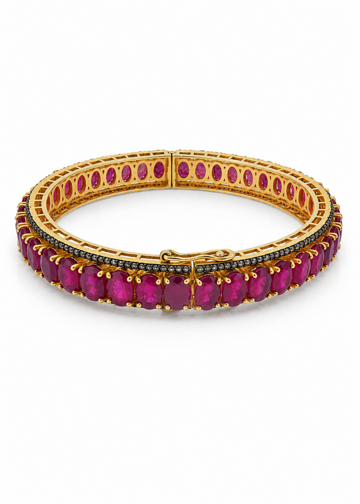 Rubina Victorian-925 Sterlıng Sılver