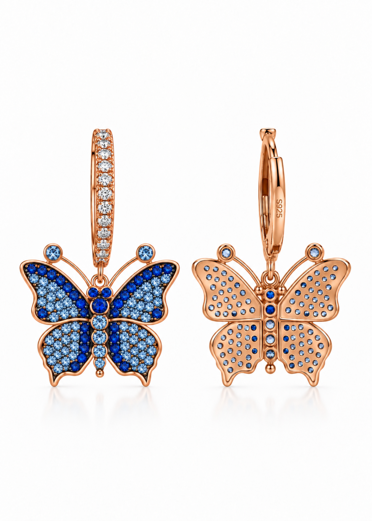 Blue Butterfly-925 Sterling Silver